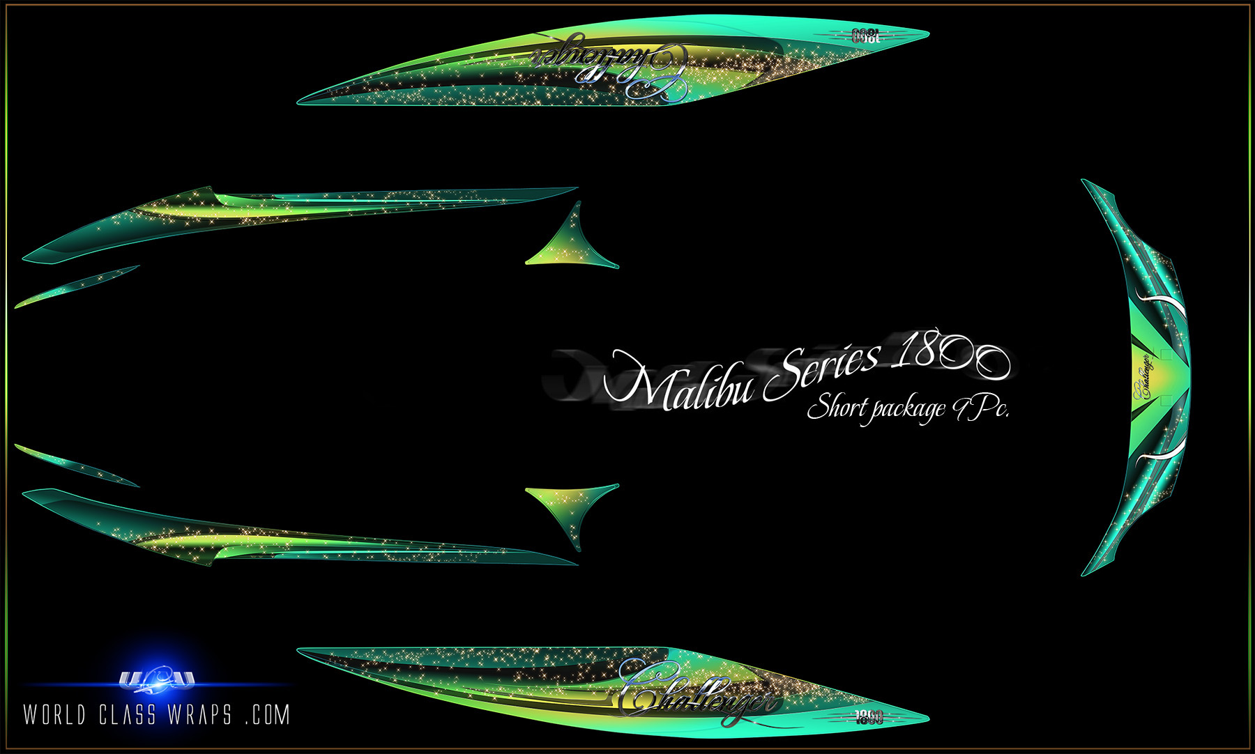 malibu stardust challenger 1800 boat graphics